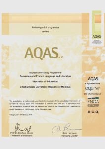 AQAS Limba și literatura română și franceză