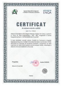Certificat Mater MISSEE